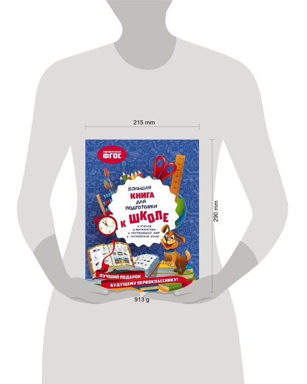 Большая книга для подготовки к школе. ФГОС