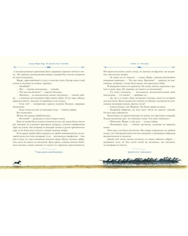 Всадник без головы (ил. Н. Устинова)