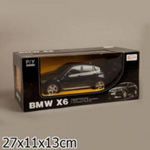 Машина р/у rastar bmw x6 1:24 со светом, цвет в ассорт. в кор.