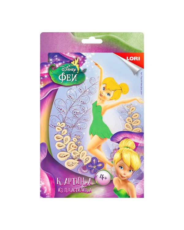 Картина из пластилина Disney "Фея Динь динь"