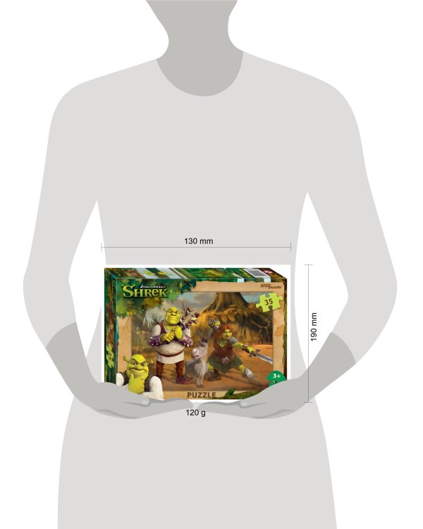 Мозаика "puzzle" 35 "Shrek" (DreamWorks, Мульти)
