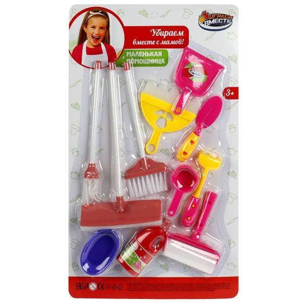 РОЛЕВЫЕ НАБОРЫ (Умка) Набор уборщика блист.25*42,5*5см ИГРАЕМ ВМЕСТЕ в кор.2*60шт