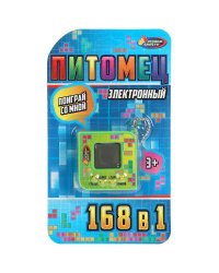 Электронная логическая игра питомец, блист.18*10,5*2см ИГРАЕМ ВМЕСТЕ в кор.4*72шт