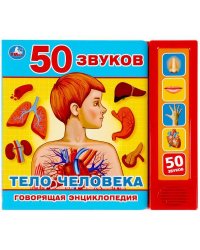Тело человека (5 кн. 50 звуков) 200х175мм 10стр Умка в кор.32шт