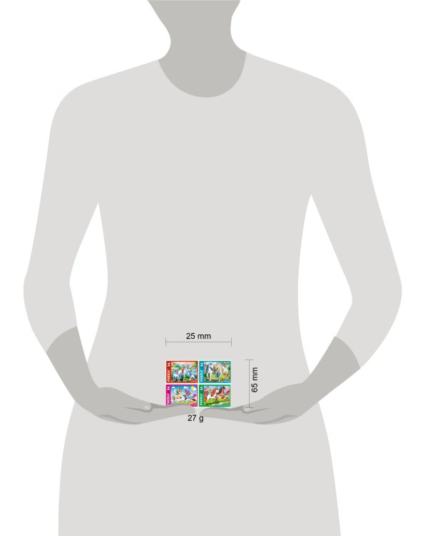 ПАЗЛЫ 54 элемента. Чудесные единороги №2. Арт. П54-2618 кратно 32