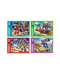 ПАЗЛЫ 54 элемента. Эпоха трансформеров. Арт. П54-2619 кратно 32