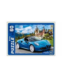 ПАЗЛЫ 60 элементов. МАШИНА НА ТРАССЕ (Арт. У60-5915)