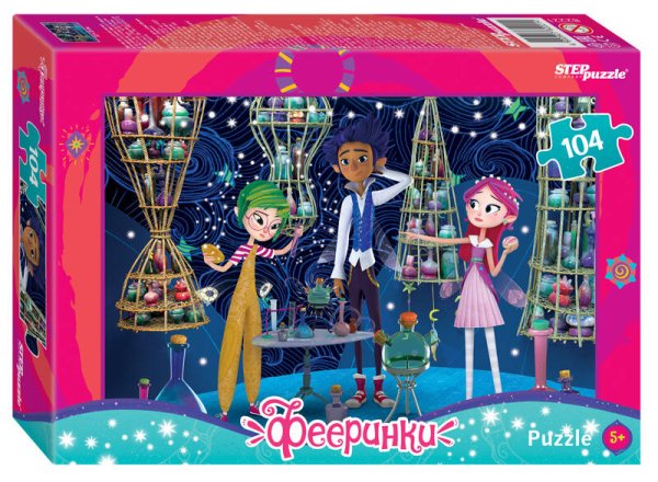 Мозаика "puzzle" 104 "Фееринки" (Агама Фильм)