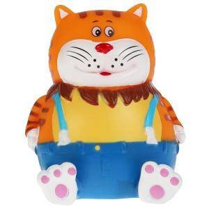 Игрушка для купания СОЮЗМУЛЬТФИЛЬМ Кот, в сетке КАПИТОШКА в кор.12*24шт