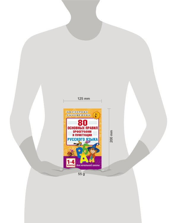 80 основных правил орфографии и пунктуации русского языка. 1-4 классы