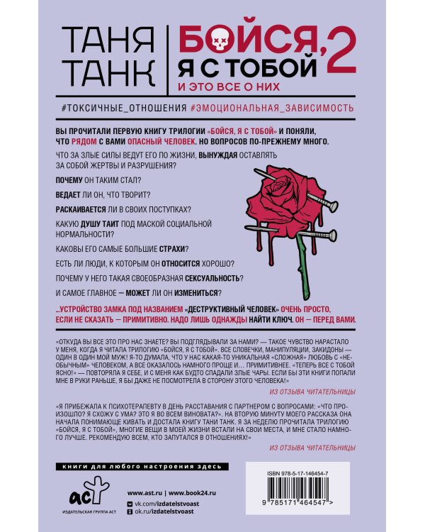 Бойся, я с тобой 2. Страшная книга о роковых и неотразимых. И это все о них