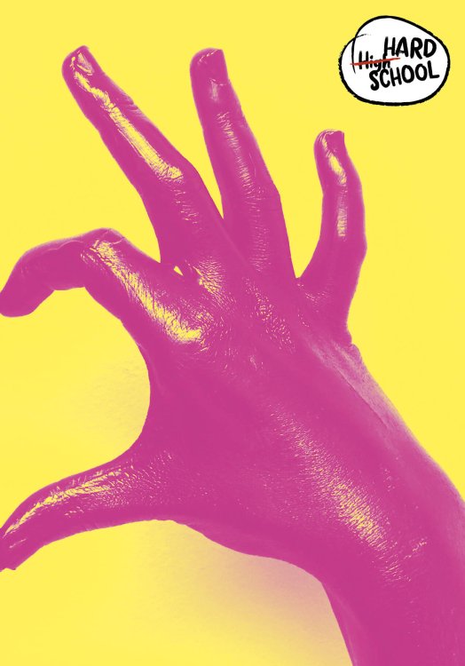 Тетради общие 48 л. Hard school. Сердце. Тетрадь школьная в мягкой обложке, 48 л.