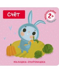 Милашки-очаровашки. Счет (Книжка с наклейками)