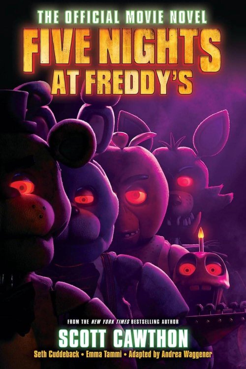 Зарубежная литература (Scholastic) Five Nights at Freddy's: The Official Movie Novel Пять ночей у Фредди: Официальный кинороман / Книги на английском языке