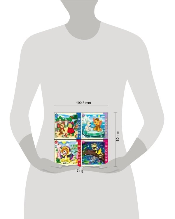 ПАЗЛЫ 120 элементов. МУЛЬТФИЛЬМЫ (Арт. П120-8289)