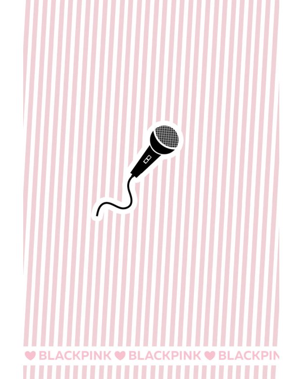 Обложка для паспорта. I love BLACKPINK