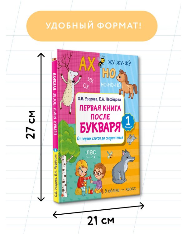 Первая книга после букваря. От первых слогов до скорочтения