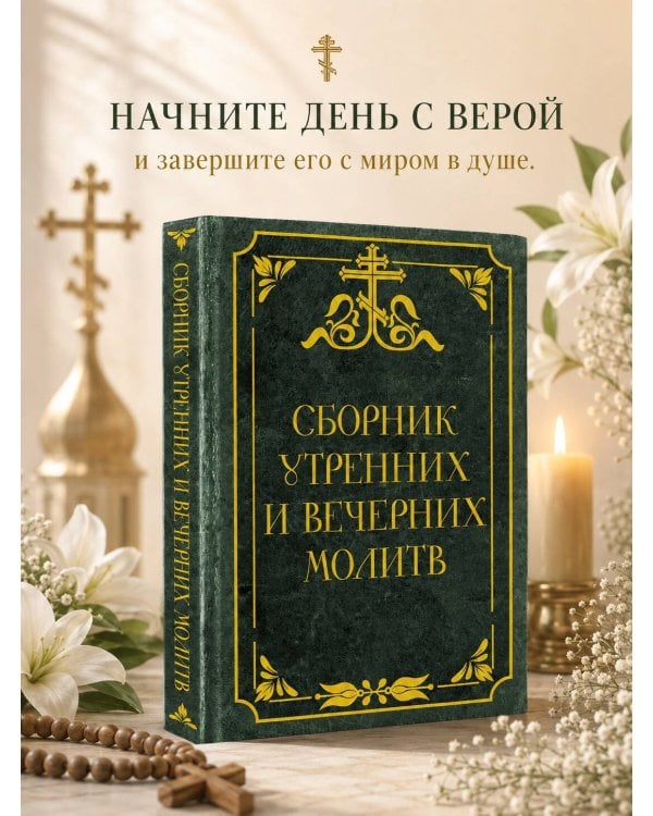 Дополнительное изображение книги «Сборник утренних и вечерних молитв»