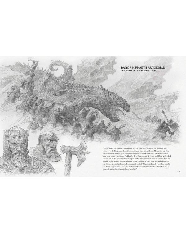 Дополнительное изображение книги «A Middle-Earth Traveller: Sketches From Bag End To Mordor Путешественник по Средиземью: зарисовки от Бэг-Энда до Мордора/ Книги на английском языке»