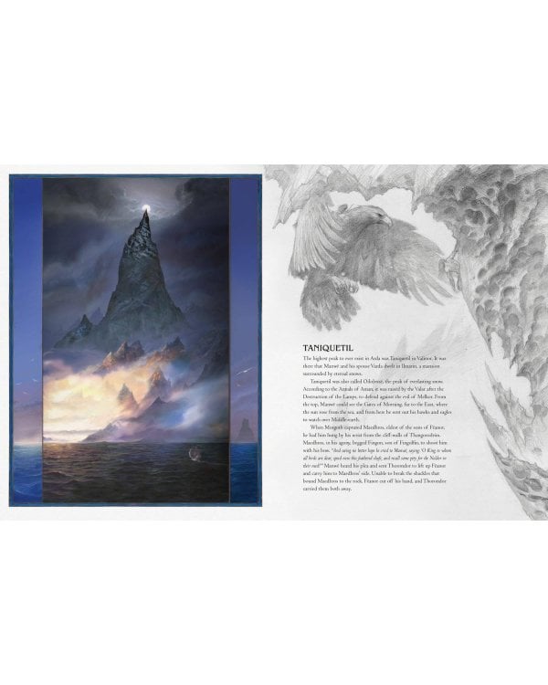 Дополнительное изображение книги «A Middle-Earth Traveller: Sketches From Bag End To Mordor Путешественник по Средиземью: зарисовки от Бэг-Энда до Мордора/ Книги на английском языке»