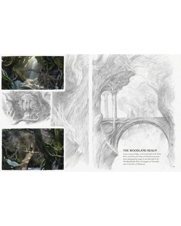 Дополнительное изображение книги «A Middle-Earth Traveller: Sketches From Bag End To Mordor Путешественник по Средиземью: зарисовки от Бэг-Энда до Мордора/ Книги на английском языке»