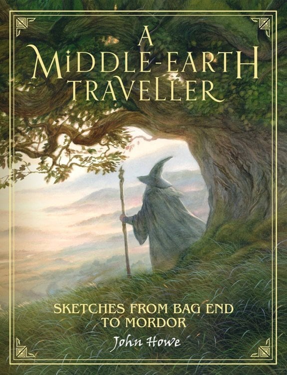 Обложка книги «A Middle-Earth Traveller: Sketches From Bag End To Mordor Путешественник по Средиземью: зарисовки от Бэг-Энда до Мордора/ Книги на английском языке», ISBN 9780008226770