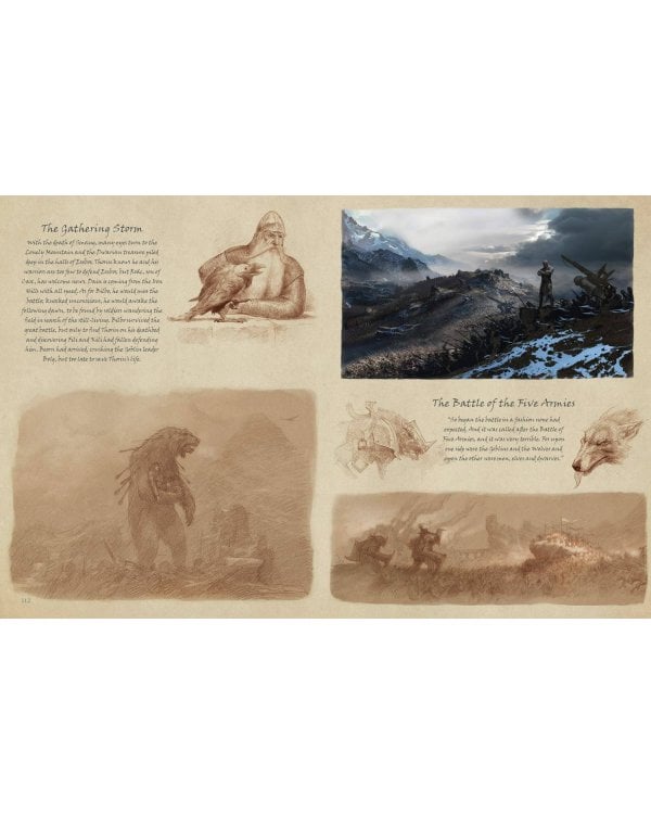 Дополнительное изображение книги «A Middle-Earth Traveller: Sketches From Bag End To Mordor Путешественник по Средиземью: зарисовки от Бэг-Энда до Мордора/ Книги на английском языке»