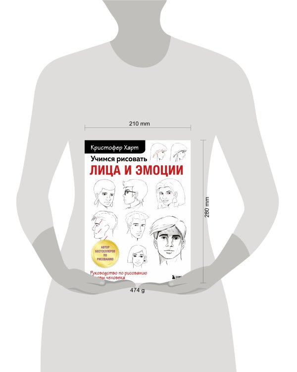 Учимся рисовать лица и эмоции. Руководство по рисованию головы человека