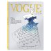 История моды в деталях VOGUE. Альбом для раскрашивания (Голубой)