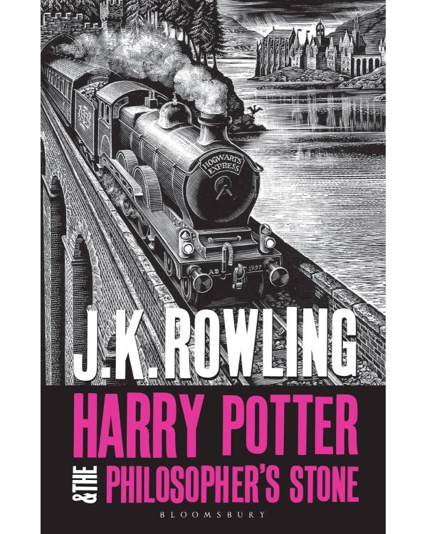Harry Potter 1: Philosophers Stone (new adult) J.K. Rowling Гарри Поттер 1: Философский камень Д.К. Роулинг / Книги на английском языке