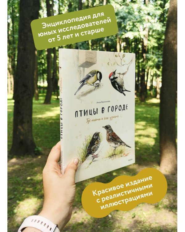Дополнительное изображение книги «Птицы в городе. Где найти и как узнать»