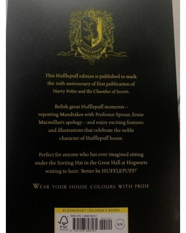 Harry Potter and the Chamber of Secrets - Hufflepuff Edition