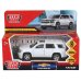 Машина металл CHEVROLET TAHOE МАТОВЫЙ 12 см, двери, багаж, инер, белый, кор. Технопарк в кор.2*36шт