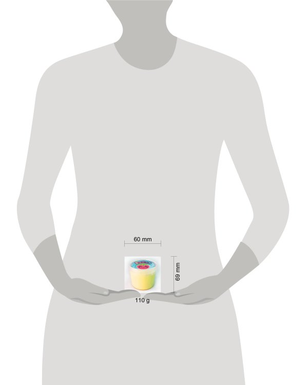 Слайм "Стекло", серия Butter, желтый цвет