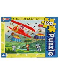 Щенки-спасатели. Пазлы классические в коробке. Пазл 120 деталей. Умные игры в кор.64шт