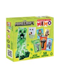 В стиле Minecraft.Мемо. Настольная игра.