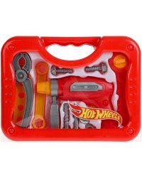 Набор инструментов ХОТ ВИЛС пл.чемодан 19,5*26,5*7,5см ИГРАЕМ ВМЕСТЕ в кор.2*30шт