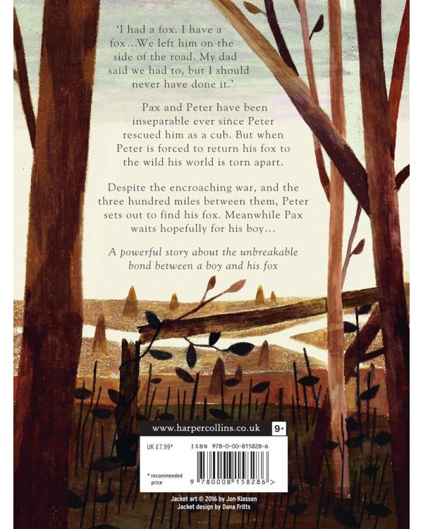 Pax (Pennypacker Sara) Пакс (Сара Пеннипакер)/ Книги на английском языке