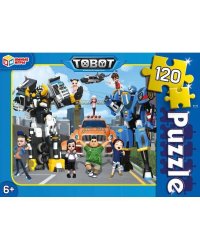 ТОБОТЫ. Пазлы классические в коробке. Пазл 120 деталей. Умные игры в кор.64шт