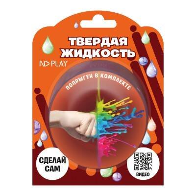 Набор для опытов ТВЕРДАЯ ЖИДКОСТЬ