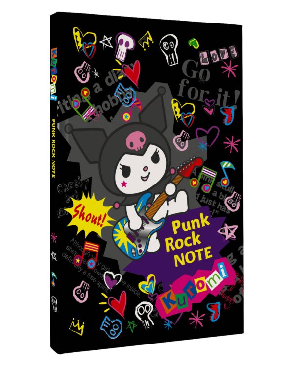 Kuromi. Punk Rock Note