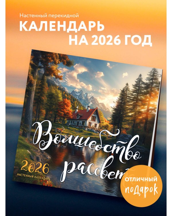 Волшебство рассвета. Календарь настенный на 2026 год (300х300 мм)