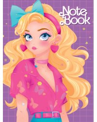 MyArt. БЛОКНОТ в клетку I love pink. В ободке
