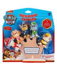 Игрушка для ванны Щенячий Патруль пальчиковый театр  5 шт. на блист. КАПИТОШКА в кор.24шт