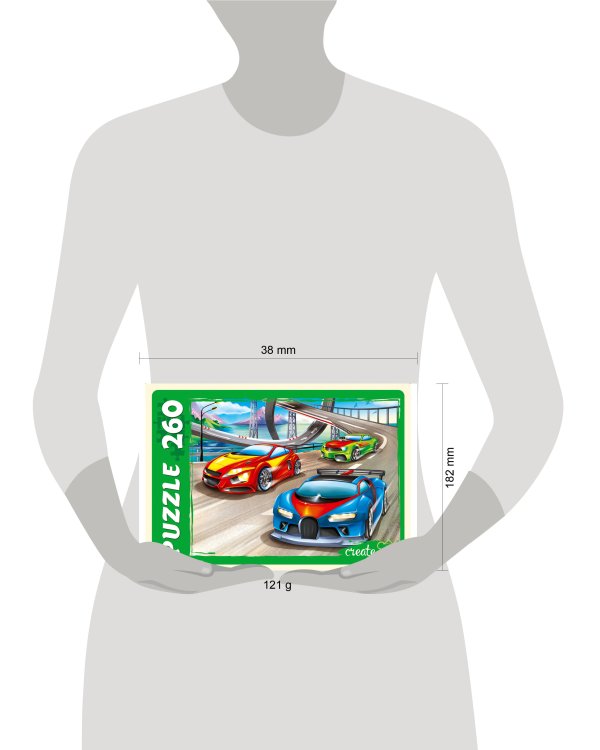 ПАЗЛЫ 260 элементов. ГОРОДСКИЕ ВИРАЖИ (Арт. ПУ260-0480)