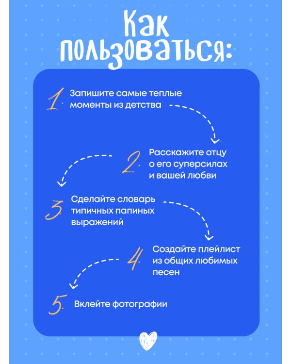 Папа, эта книга о тебе! Здесь собрано все, за что я тебя люблю