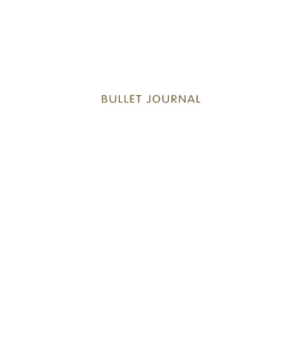 Bullet Journal (Белый) 162x210мм, твердая обложка, пружина, блокнот в точку, 120 стр.