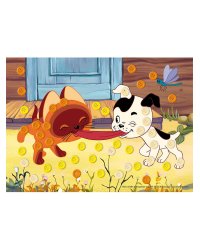 МОЗАИКА ИЗ ПУГОВИЦ А5. Котёнок по имени Гав. (Лицензия/ Союзмультфильм) (Арт. М-5320)