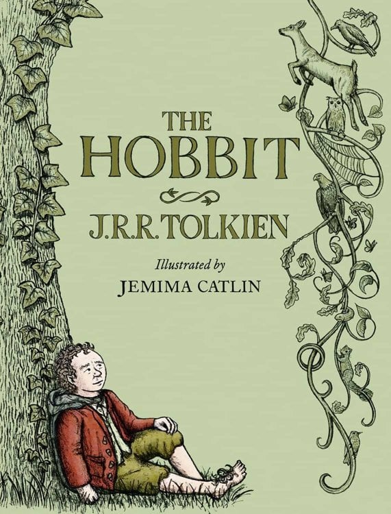 The Hobbit illustrated edition (J.R.R Tolkien) Хоббит иллюстрированное издание (Дж Р Толкин)/ Книги на английском языке