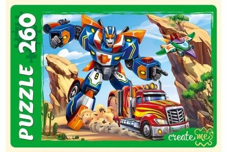 ПАЗЛЫ 260 элементов. БОЛЬШОЙ ТРАНСФОРМЕР (Арт. ПУ260-0477)